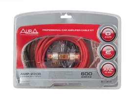 Комплект проводов Aura AMP-2208 2х10мм2