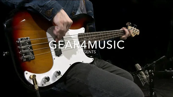 LA Bass Guitar by Gear4music, Sunburst | Gear4music demo