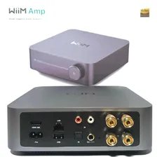 WiiM Amp 2-я ревизия: Мультирум потоковый усилитель с AirPlay 2, Chromecast, HDMI & Voice Control Stream Spotify, Tidal и др. Пульт ДУ