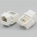 5 шт.лот RJ45 CAT5E CAT6 UTP безинструментальный Кабельный адаптер AMP сетевой кабель гнездовой модуль соединитель Keystone Jack Соединительный адаптер (art.: 3920bb118b863)