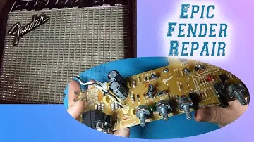 Fender Frontman 15G amp (in-depth) Repair (3D Printed knobs, mic repair, potentiometer repair)