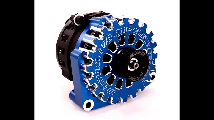 Mechman B8302370BL E Series 370 Amp Blue Billet For 2 Pin GM Truck 2005 - 2013