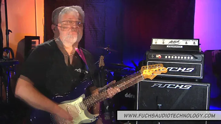 Andy Fuchs demonstrates Fuchs Full House 50 amp w/Strat