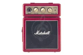 MARSHALL MS-2R MICRO AMP (RED) - Гитарный мини-комбик