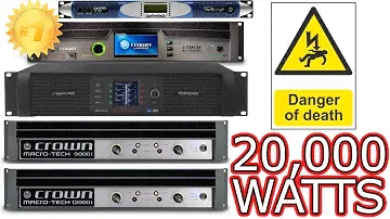 TOP 5 MOST POWERFUL AMP in the WORLD