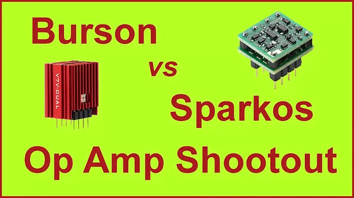 Sparkos vs Burson V7 Hi Fi Audio Op Amp Shootout!