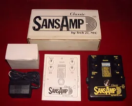 такой же, как новый товар SANSAMP Tech21 Classic SANS AMP... усилитель... Roland BOSS MAXON Fender Gibson Marshall VOX Mesa Boogie Orange ESP