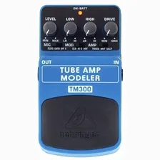 Педаль эффектов Behringer TM300 Tube Amp Modeler Behringer TM300 Tube Amp Modeler