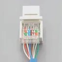 5 шт.лот RJ45 CAT5E CAT6 UTP безинструментальный Кабельный адаптер AMP сетевой кабель гнездовой модуль соединитель Keystone Jack Соединительный адаптер (art.: 3920bb118b863)