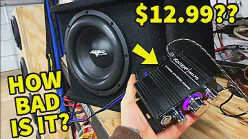 HOW BAD Is Amazon's CHEAPEST 12v Amplifier? Full Test and Review