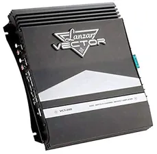Car Audio Amp - Slim 1000W 2-Ch MOSFET Amplifier w/ Bass Boost, Crossover