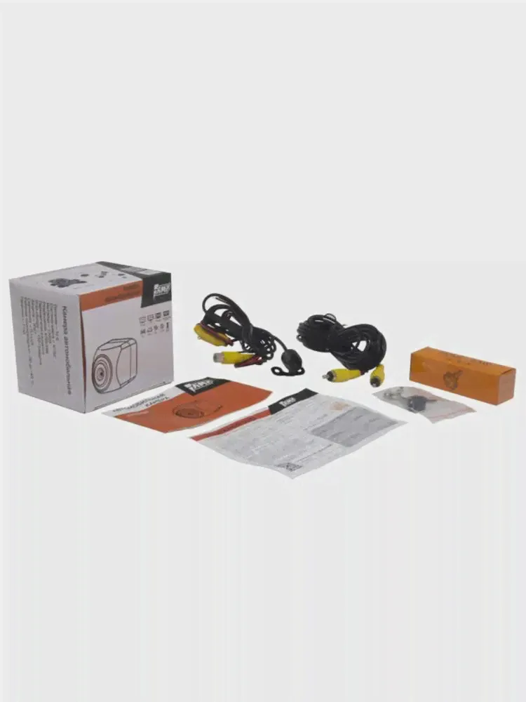 🛍 AMP HD-08S Камера заднего вида универсальная (отключаемая разметка, реверс изображения)-0