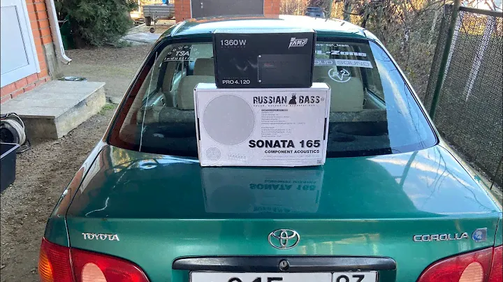 Russian Bass SONATA 165 + AMP PRO 4.120