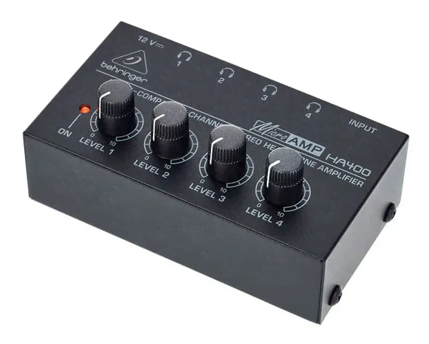 Усилитель для наушников Behringer MICROAMP HA400 BK-0