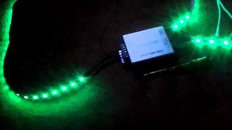 Работа усилителя для led ленты rgb
