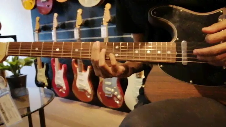Mr.Han Trying Fender  Telecaster Custom Shop 1968 Rosewood With Fender Tone Master Twin Reverb