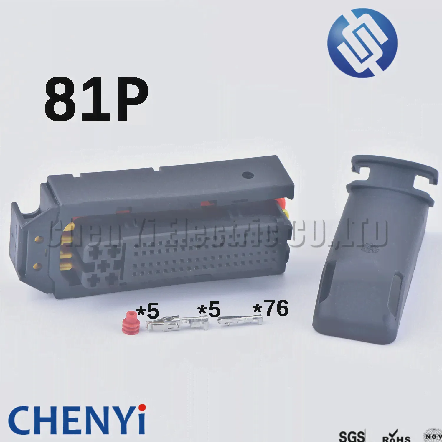 AMP 81 контактный водонепроницаемый автомобильный разъем ЭБУ 1813712-6, автомобильная фоторозетка, Женская вилка 9-368290-1 для Hyundai Elantra (art.: 3920bcf89c9fb)-1