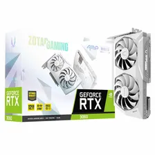 Видеокарта Zotac NVIDIA GeForce RTX 3060 AMP White Edition GDDR6 12GB, ZT-A30600F-10P