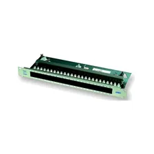 AMP 1711214-2 50-портовая экономичная телефонная панель RJ-45, Цвет: черный (RAL 9005)