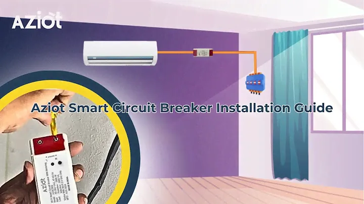 Aziot Smart Circuit Breaker Installation Guide | How to install Smart 16 amp Circuit Breaker