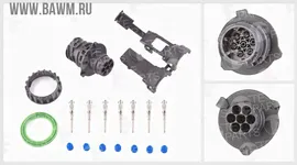 7810621 TE PARTS Разъем электрический 7-pin AMP 1.5 (вилка)