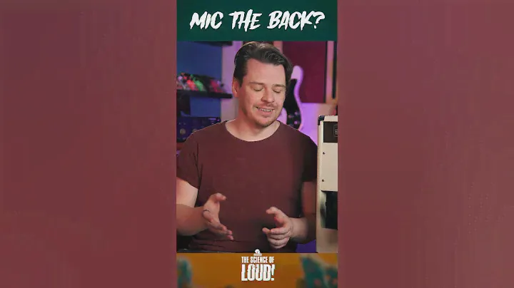 Fat Guitar Tones? Mic the Back of the Amp!