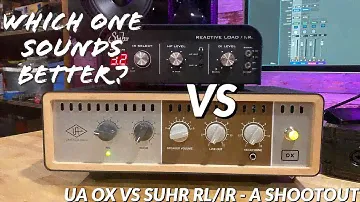 UAD OX Box 1.2 vs Suhr Reactive Load I.R.