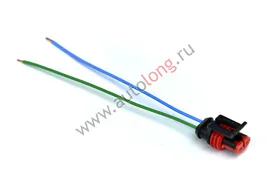 Характеристики товара Разъем габарита с проводами AMP (Овальный) 282080-01