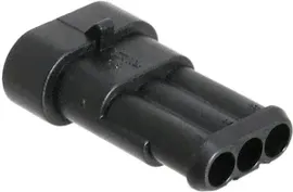 115000310170 (282105-1), Корпус разъема "вилка" 3pin AMP Superseal 1.5