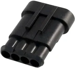 115000410172 (282106-1), Корпус разъема "вилка" 4pin AMP Superseal 1.5