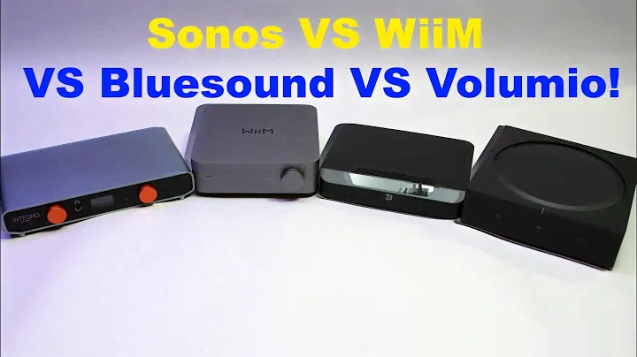 WiiM AMP Versus Sonos AMP Versus Bluesound Powernode Edge Versus Volumio Integro!