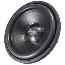 Автосабвуфер AMP MASS 1200 15D2 (динамик), 1200/2500Вт, 2Ом+2Ом
