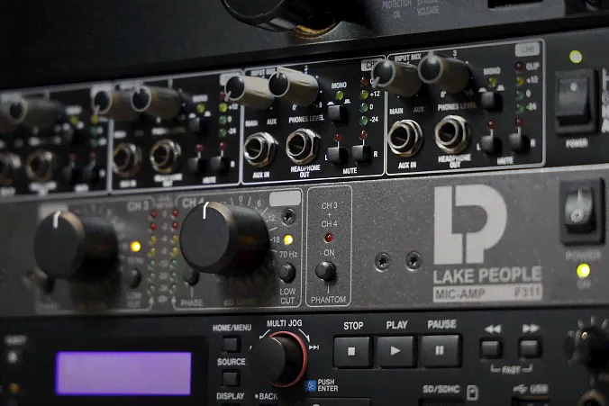 Lake People Mic-Amp F311 Q Black-2