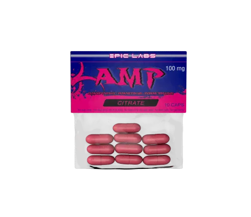 AMP Citrate 100 мг 10 капсул (Epic Labs)-0