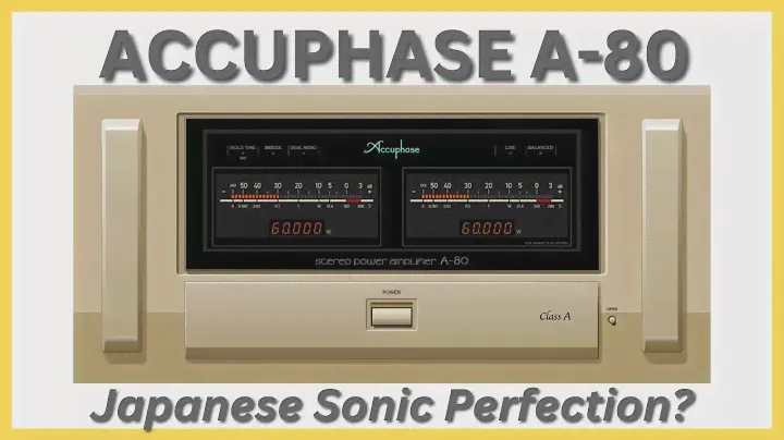 Accuphase A-80 Amplifier: First Impressions