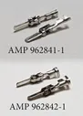 AMP 962841-1 ; АМР 962842-1. Контакт штыревой лира 2,8 мм с центральным расположением контакта