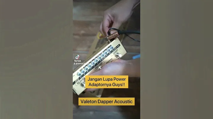 TIPS bikin suara GITAR AKUSTIK kalian jadi lebih ENAK dengan Valeton DAPPER ACOUSTIC donk!!