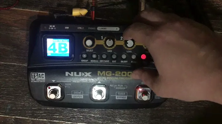 Видео для Авито. Продаю процессор NUX MG-200