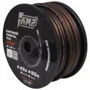 Силовой кабель AMP MASS 4Ga CCA Extremely flexible Черный (25м) алюминий (Код:УТ000025928)