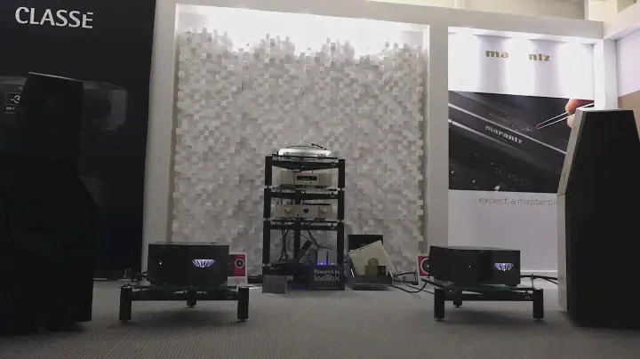 High End Munich 2019 - FinkTeam WM-4 - Classé Delta MONO Amps - Sound United - IsoTek