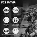 🛍 FMA FCS AMP тактическая гарнитура для связи с шумоподавлением V60 PTT обновленная версия 1372