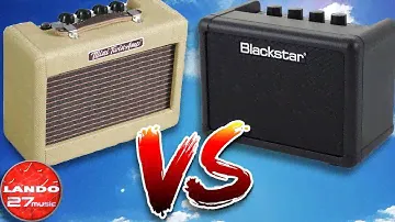 Fender Mini Twin против Blackstar Fly 3 — сравнение мини-усилителей