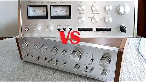 Pioneer SA-9100 VS Accuphase E-202 Sound-test